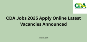 CDA Jobs 2025